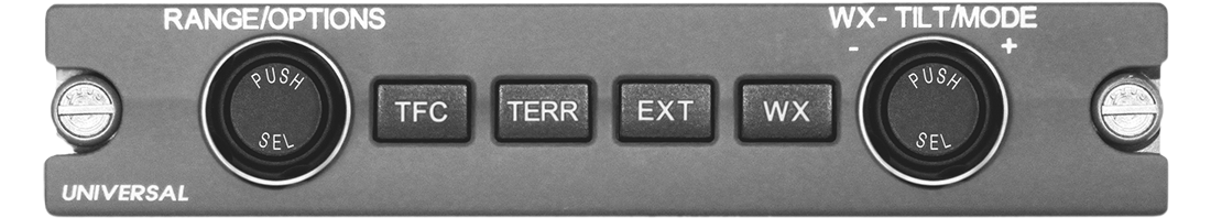 Display and Radar Control Panel